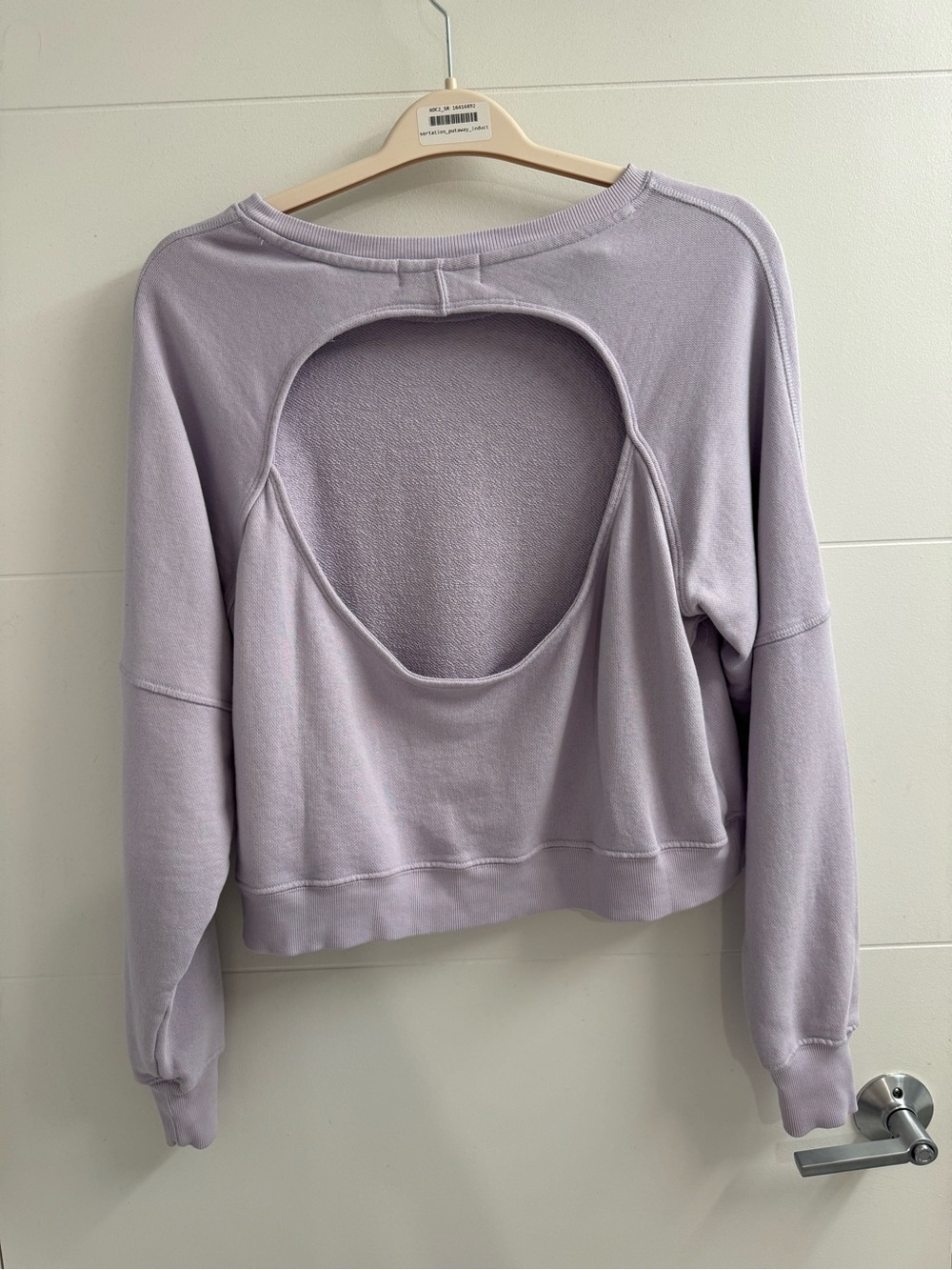 Daily Practice Open Back Pullover - Picture 2 of 5
